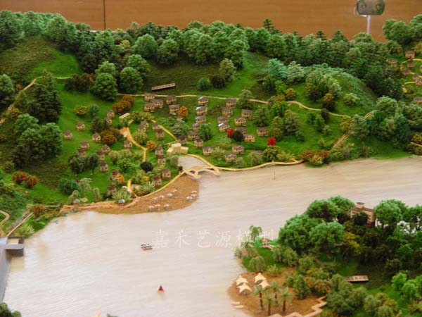 红星湖开发景观模型(图5)