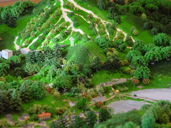 红星湖开发景观模型(图6)