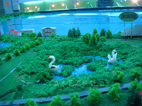 兴凯湖风景区模型(图5)