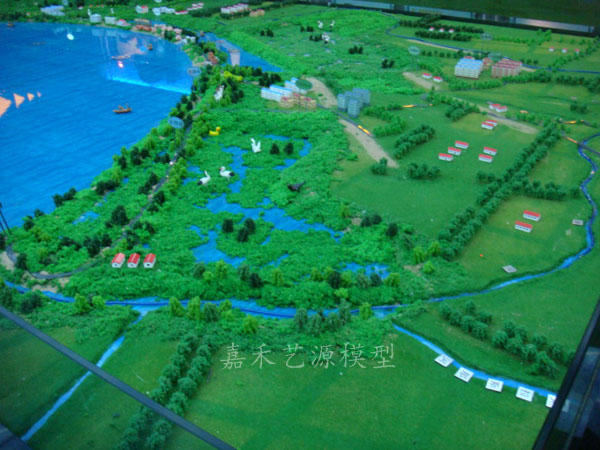 兴凯湖风景区模型(图2)
