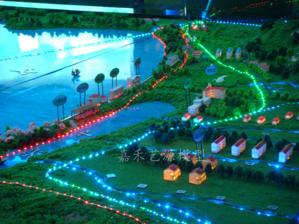 兴凯湖风景区模型(图3)