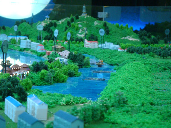 兴凯湖风景区模型(图4)